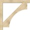 Ekena Millwork Westlake Block Rough Sawn Bracket w/ Offset Brace, Douglas Fir, 6"W x 44"D x 44"H BKT0604X44X44WTL05RDF - alternate 3
